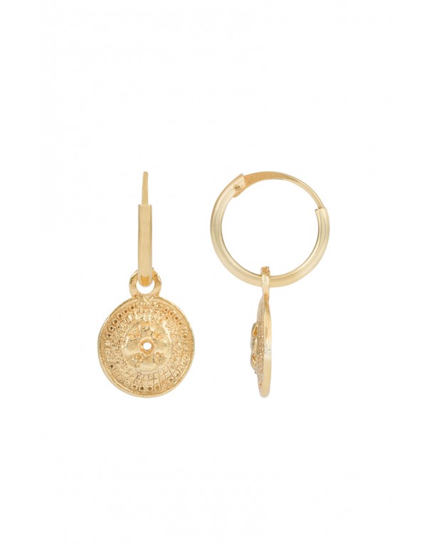 Aros chapa gold