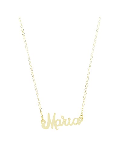 Collar Nombre Gold Personalizado