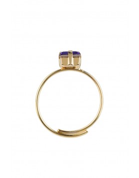 Anillo Swarovski Malva Gold