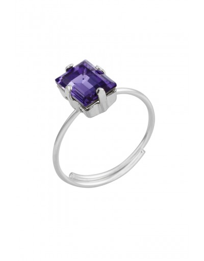 Anillo Swarovski Malva Silver