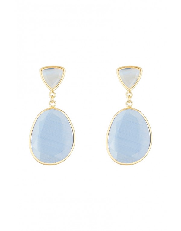 Pendientes azul