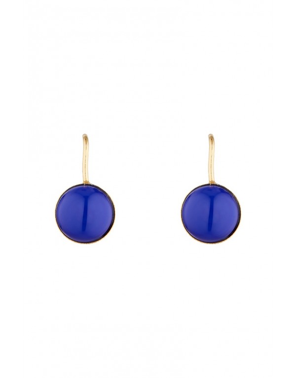 pendientes azul