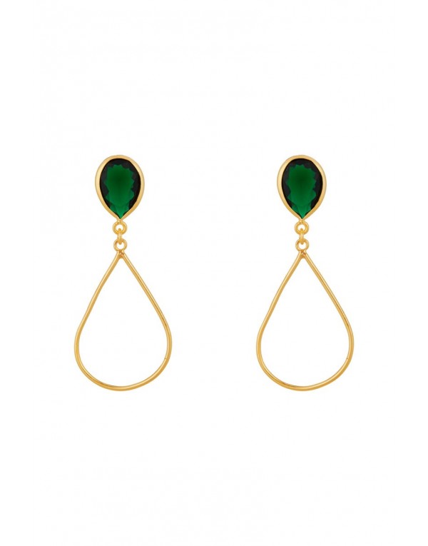 pendientes verdes