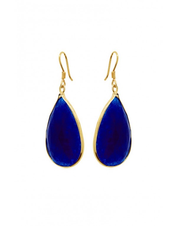 pendientes azules