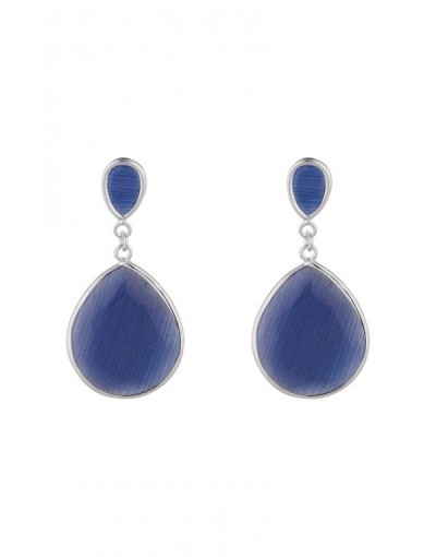 pendientes azules