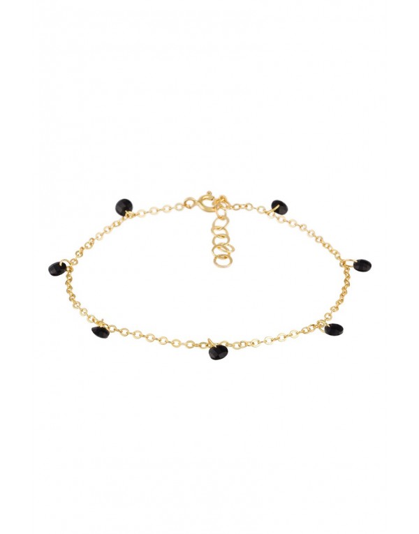 pulsera piedra negra